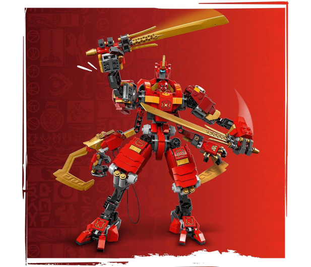LEGO Ninjago 71812 Wspinaczkowy mech ninja Kaia - 1220598 - zdjęcie 4